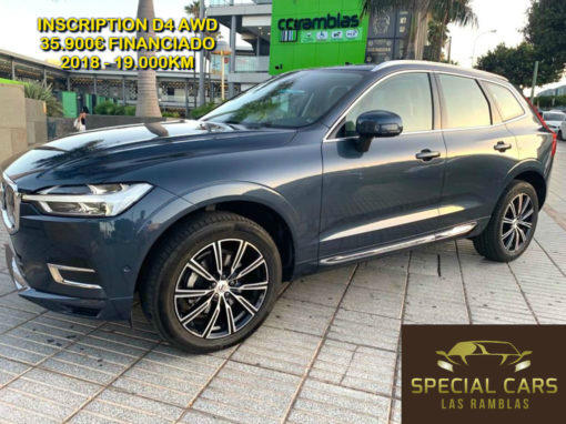 VOLVO XC60 INSCRIPTION D4 AWD AUTOMÁTICO