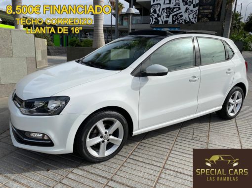VOLKSWAGEN POLO 1.2 TSI BLUEMOTION TRENDLINE TECHO CORREDIZO
