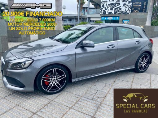 MERCEDES BENZ A200D AMG AUTOMÁTICO 2018