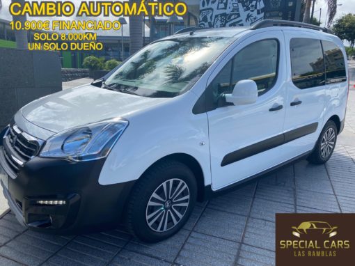 PEUGEOT PARTNER TEPEE OUTDOOR 1.6 BLUEHDI 100 AUTOMÁTICA