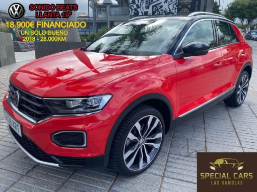 VOLKSWAGEN T-ROC 1.5 TSI DESIGN BEATS ED. 150CV LLANTA 19″