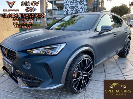 CUPRA FORMENTOR 5p. VZ 4 DRIVE FULL EQUIP 310cv NOVIEMBRE 2020