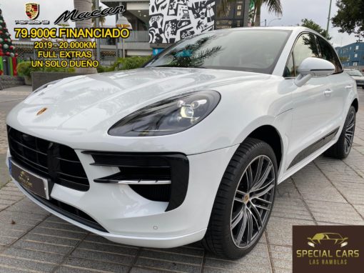 PORSCHE MACAN S GASOLINA 354CV AUTOMÁTICO FULL EXTRAS 2019