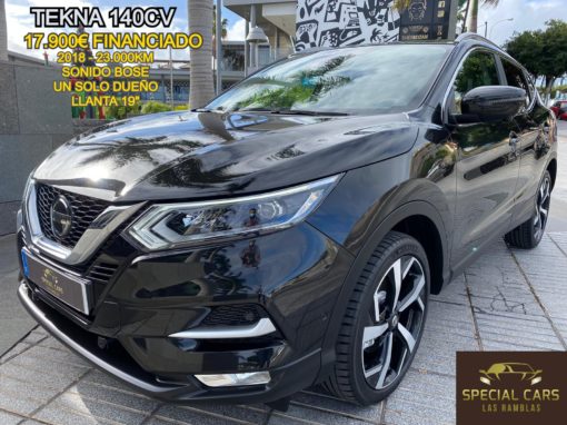 NISSAN QASHQAI 1.33 DIGT 140CV TEKNA 4X2 5p 2018
