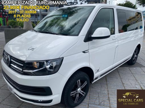 VOLKSWAGEN TRANSPORTER KOMBI 2.0TDI T6 102CV CAMPERIZADA