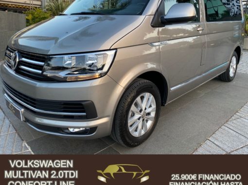 VOLKSWAGEN MULTIVAN 2.0TDI T6 CONFORTLINE CAMPER 2016 7 PLAZAS