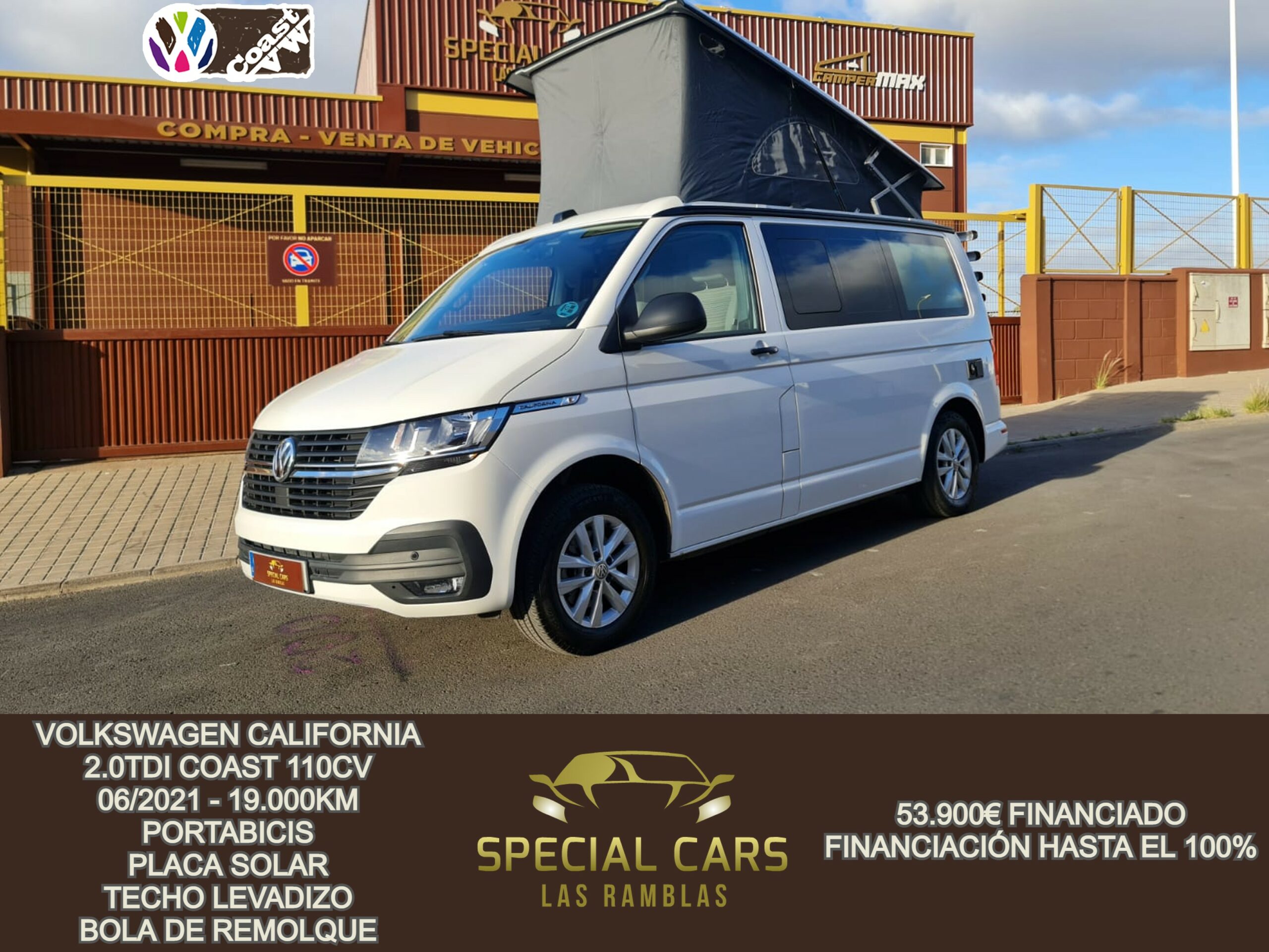VOLKSWAGEN CALIFORNIA 2.0TDI COAST 110CV