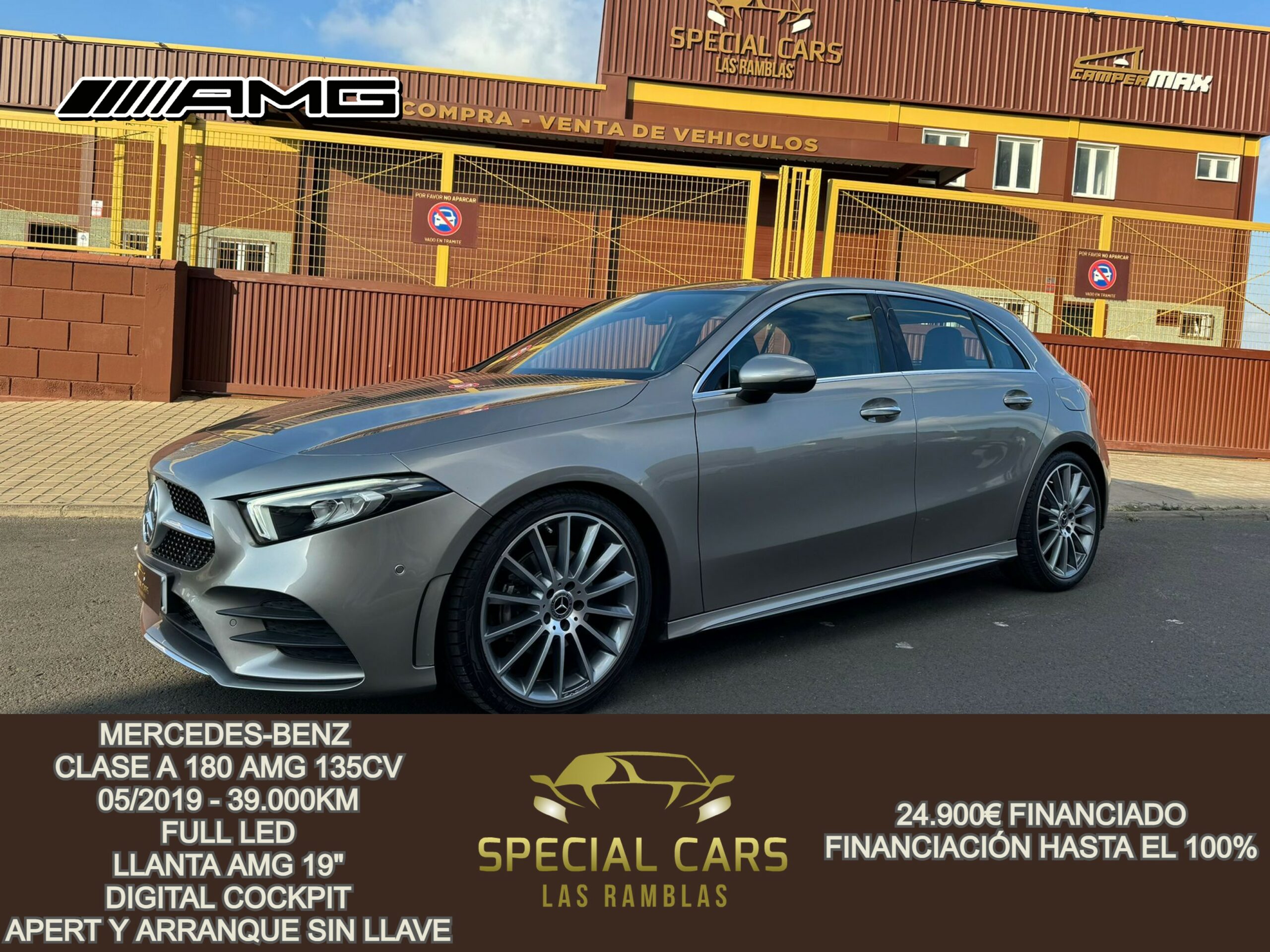MERCEDES-BENZ CLASE A 180 AMG 135CV