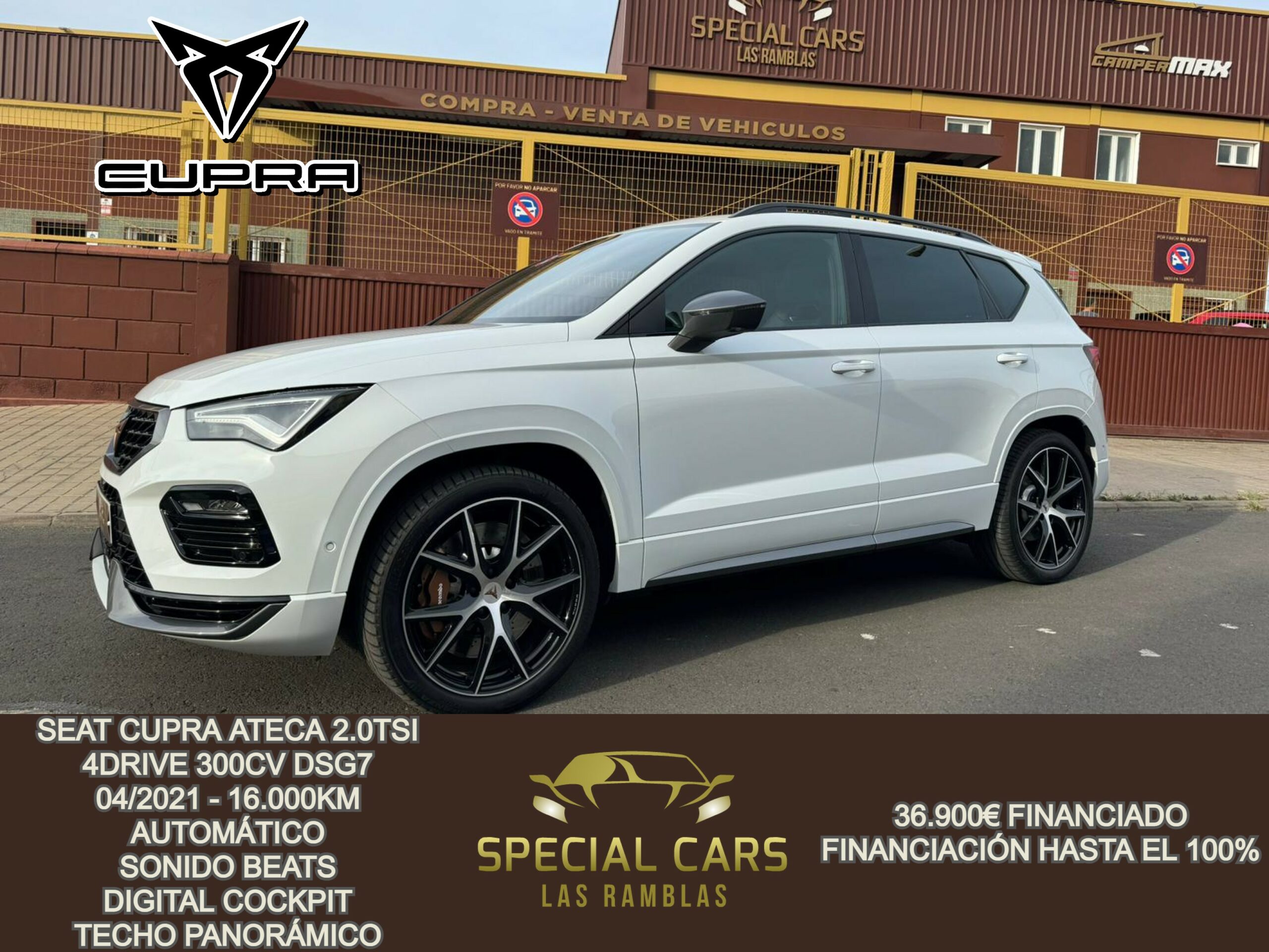 SEAT CUPRA ATECA 2.0TSI 4DRIVE 300CV DSG7