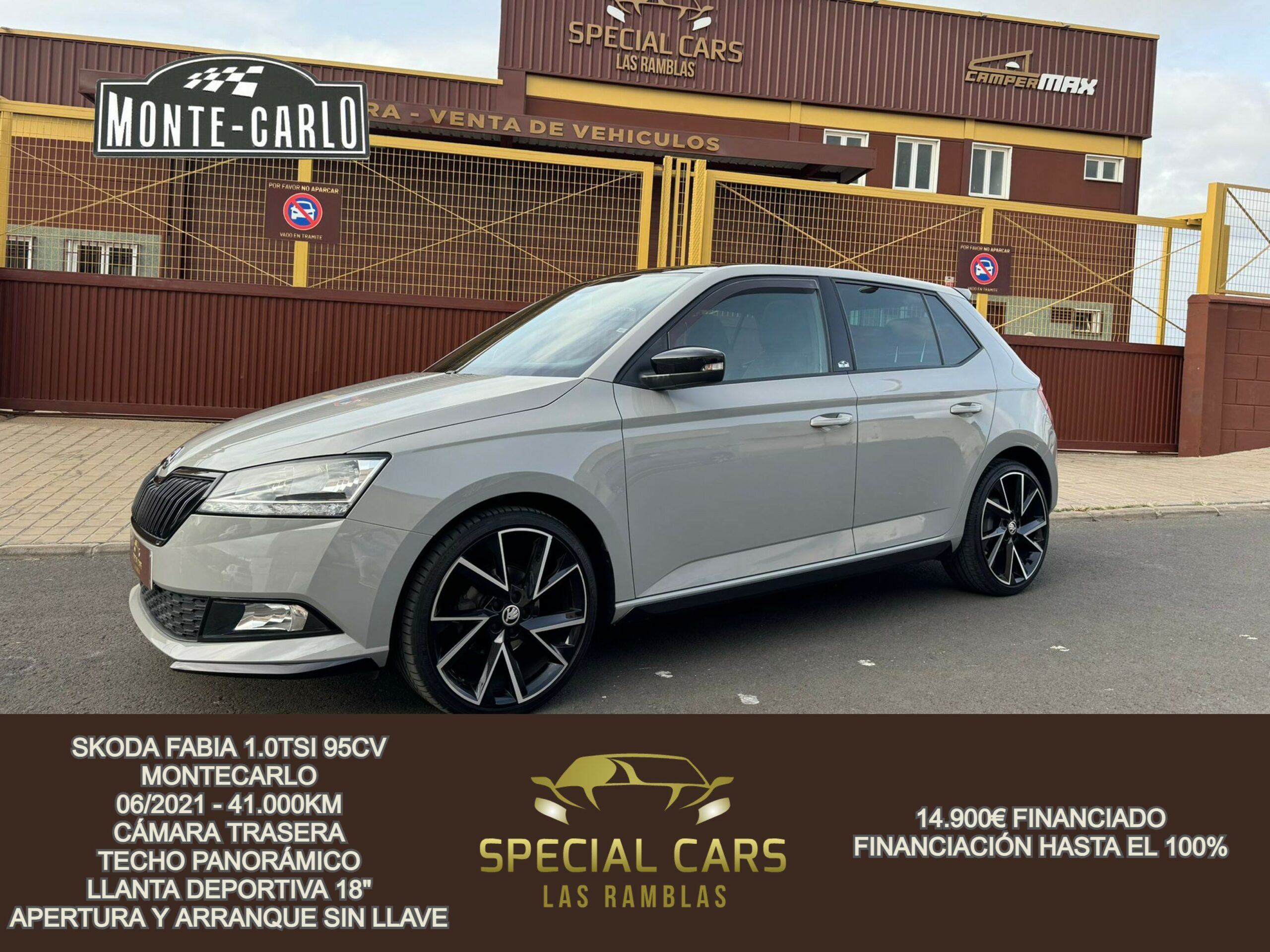 SKODA FABIA 1.0TSI 95CV MONTECARLO