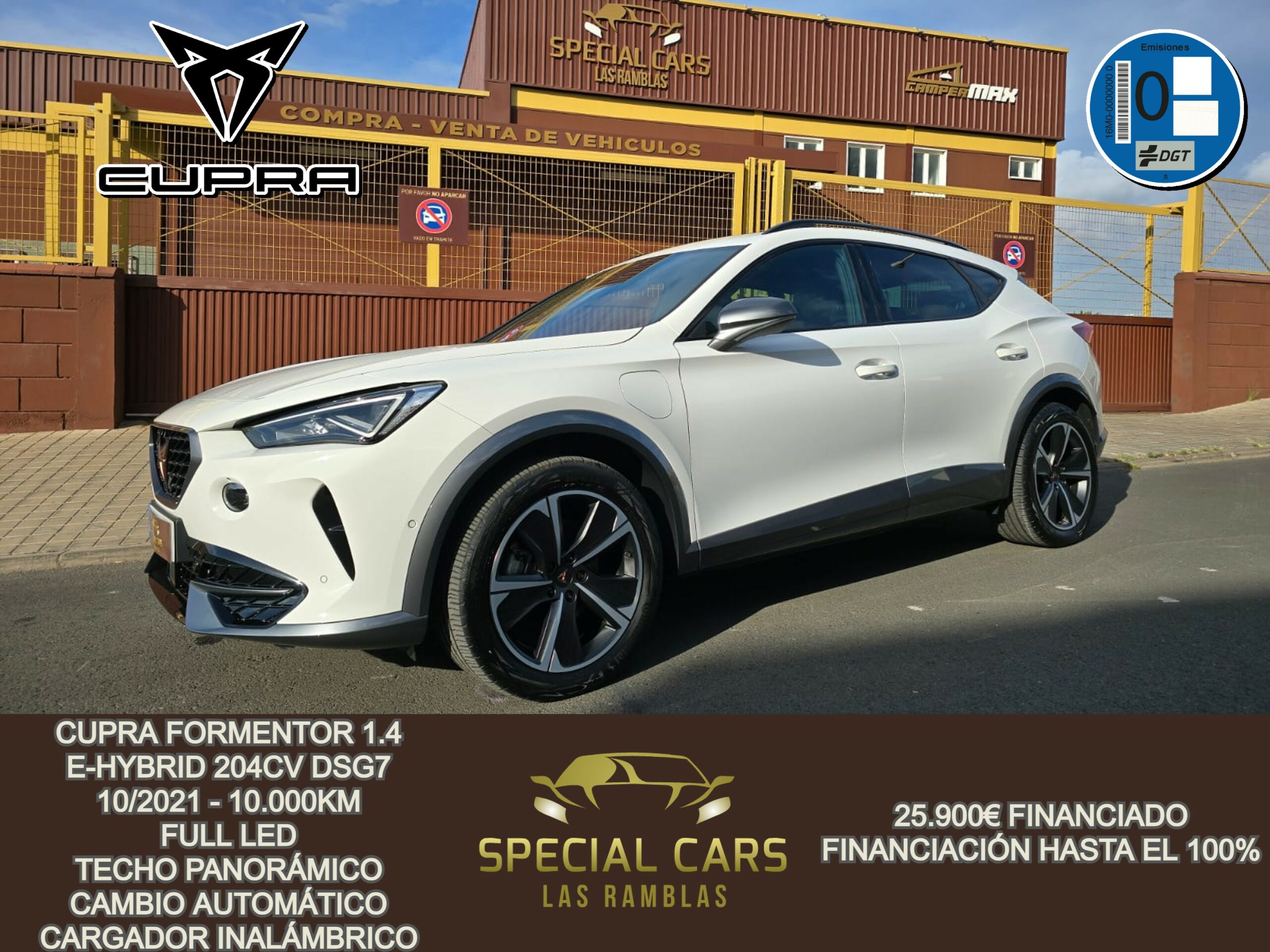 CUPRA FORMENTOR 1.4 E-HYBRID 204CV DSG7