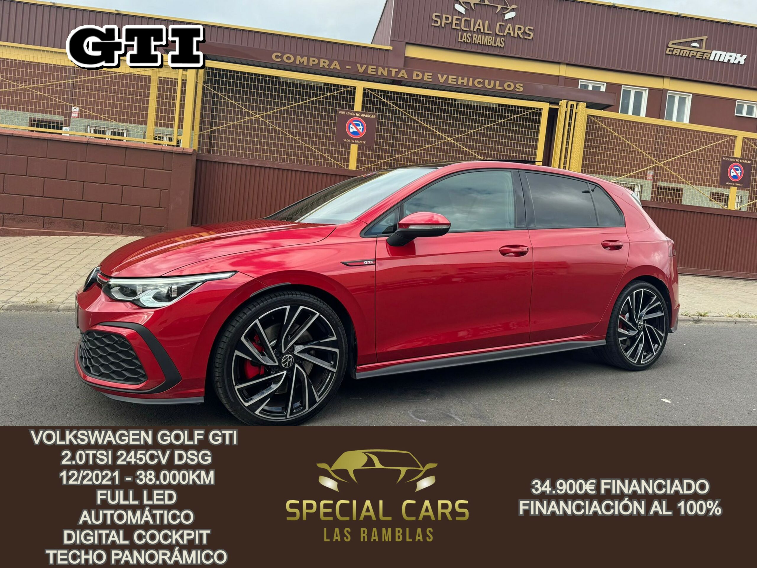 VOLKSWAGEN GOLF GTI 2.0TSI 245CV DSG