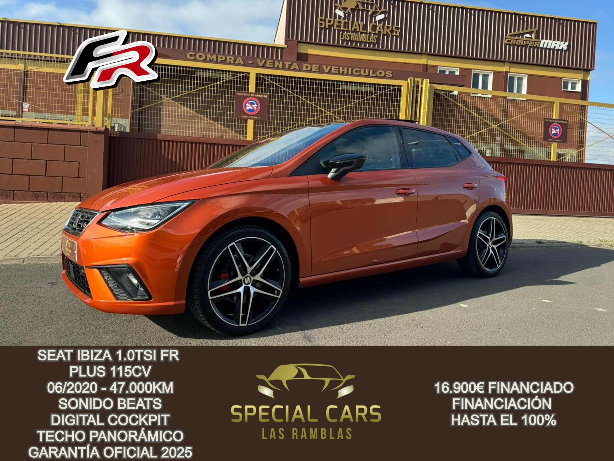 SEAT IBIZA 1.0TSI FR PLUS 115CV