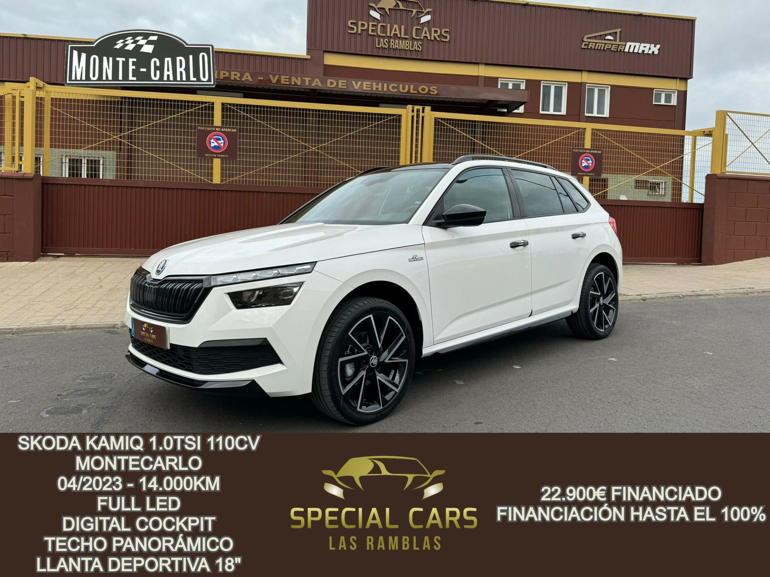 SKODA KAMIQ 1.0TSI 110CV MONTECARLO