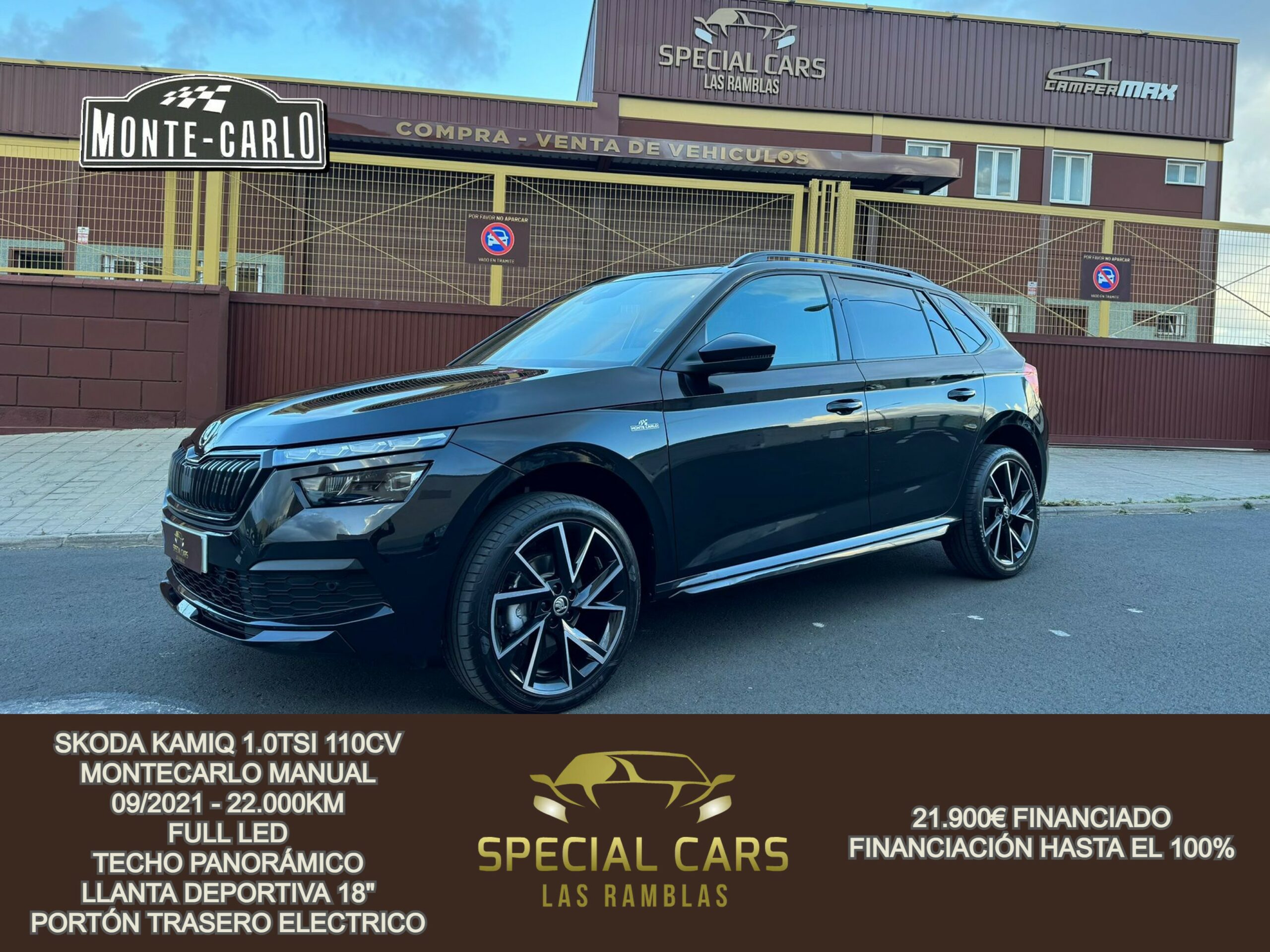 SKODA KAMIQ 1.0TSI 110CV MONTECARLO FULL