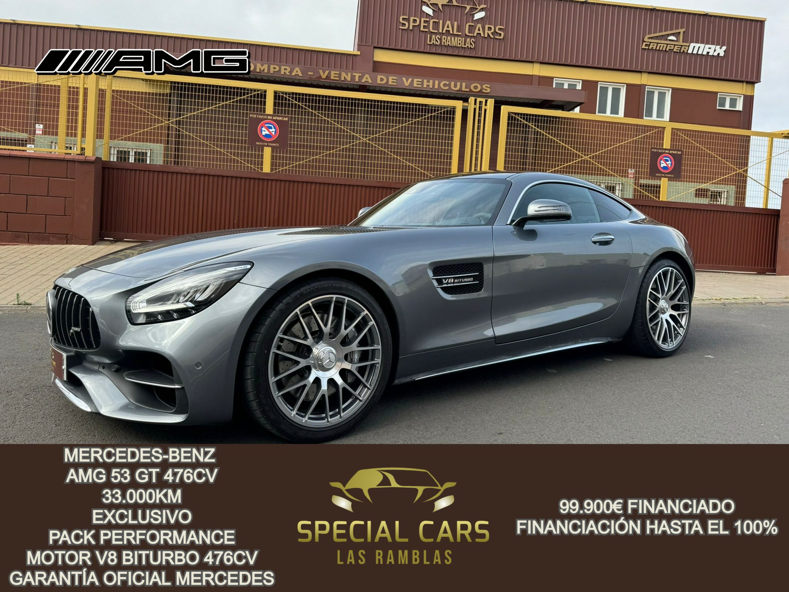 MERCEDES-BENZ AMG 53 GT 476CV PACK PERFORMANCE