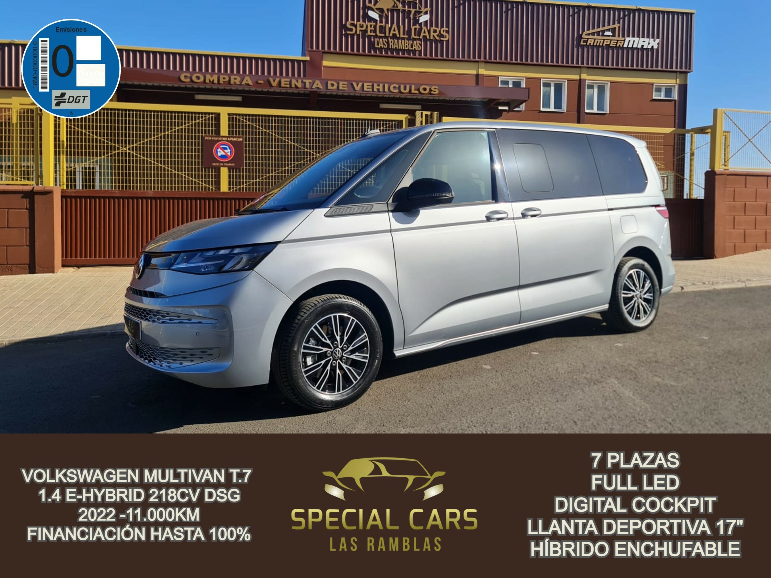 VOLKSWAGEN MULTIVAN T.7 1.4TSI E-HYBRID 218CV DSG6