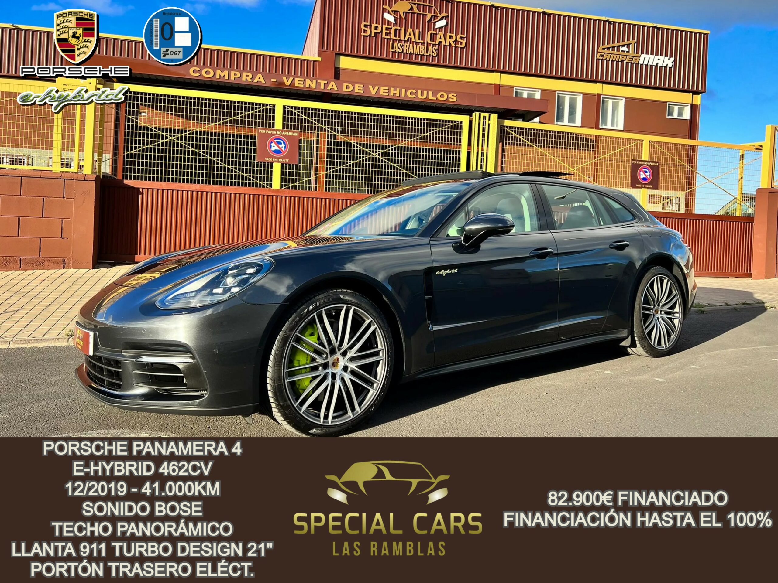 PORSCHE PANAMERA 4 E HYBRID 462CV