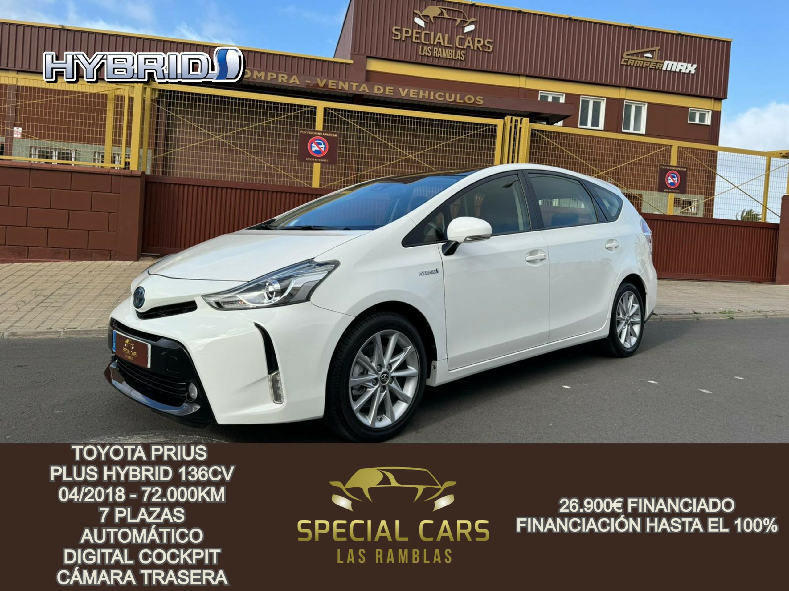 TOYOTA PRIUS PLUS HYBRID 136CV