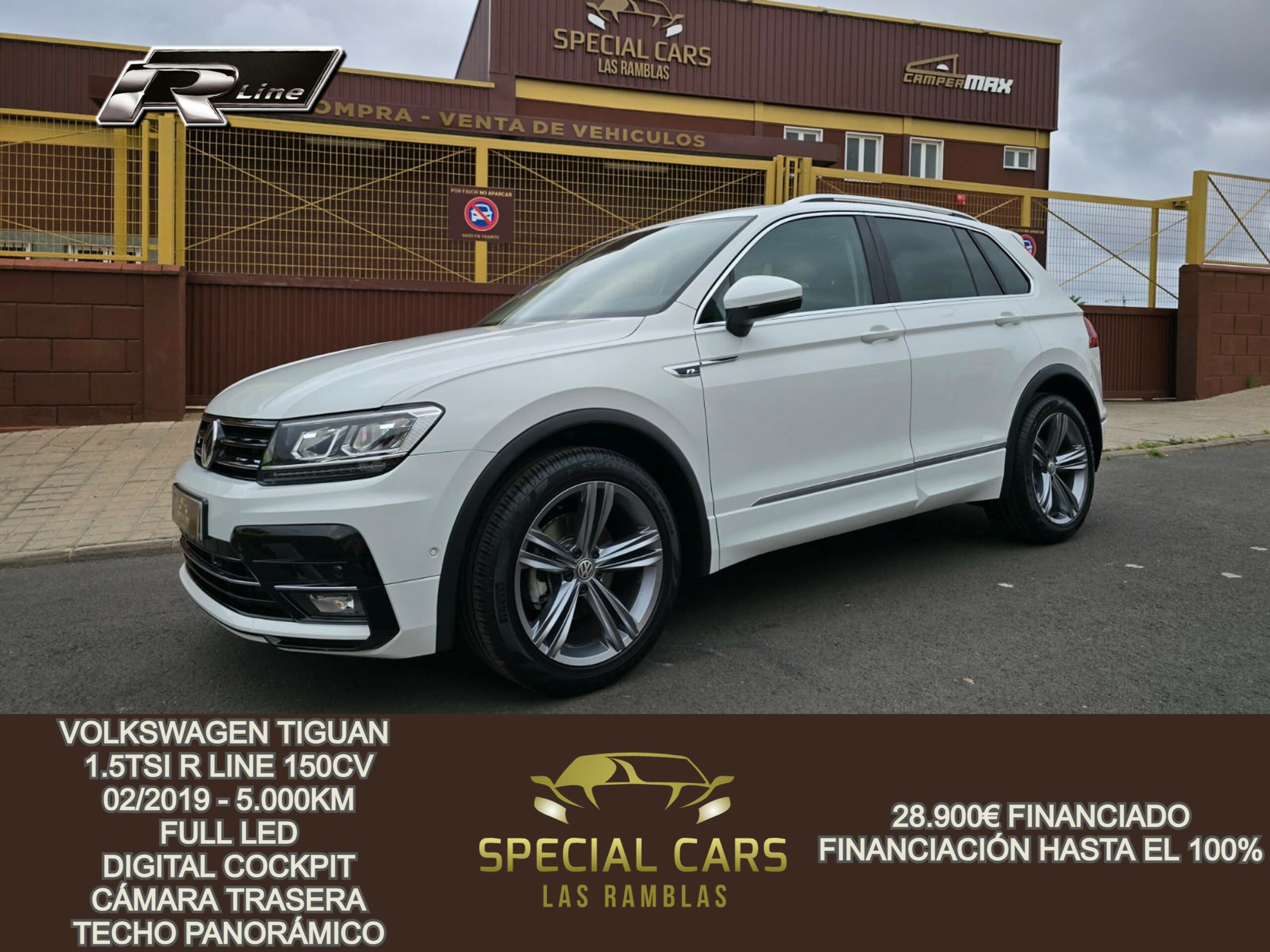 VOLKSWAGEN TIGUAN 1.5TSI R LINE 150CV