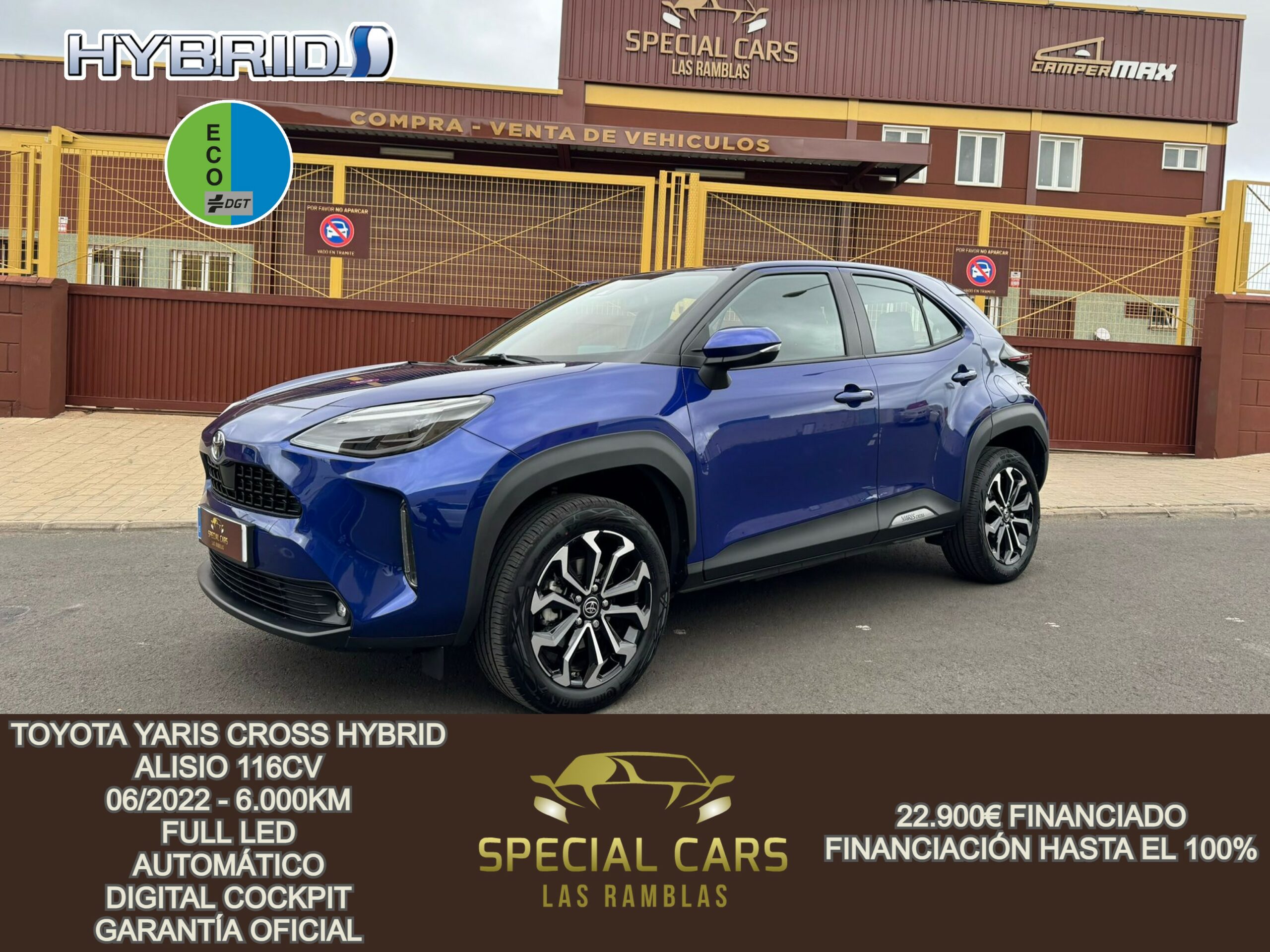 TOYOTA YARIS CROSS HYBRID ALISIO 116CV